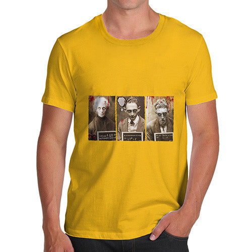 Men's Zombie Mugshots T-Shirt