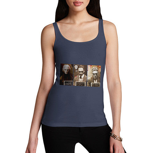 Women's Zombie Mugshots Tank Top