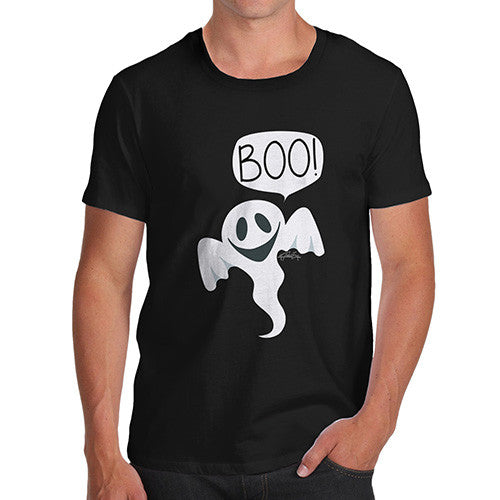 Men's Friendly Ghost Boo T-Shirt