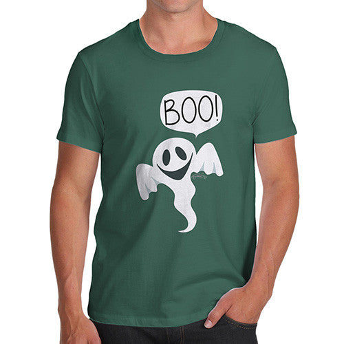 Men's Friendly Ghost Boo T-Shirt