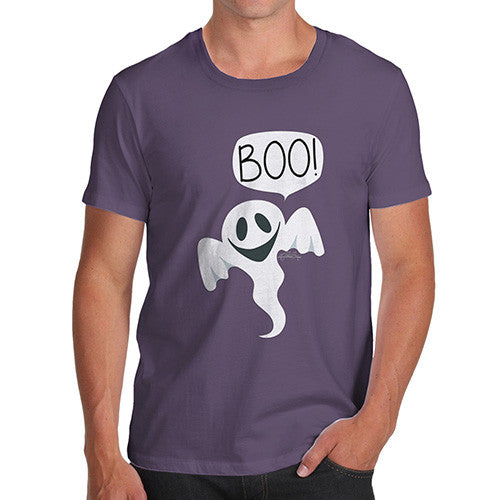 Men's Friendly Ghost Boo T-Shirt