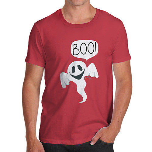 Men's Friendly Ghost Boo T-Shirt