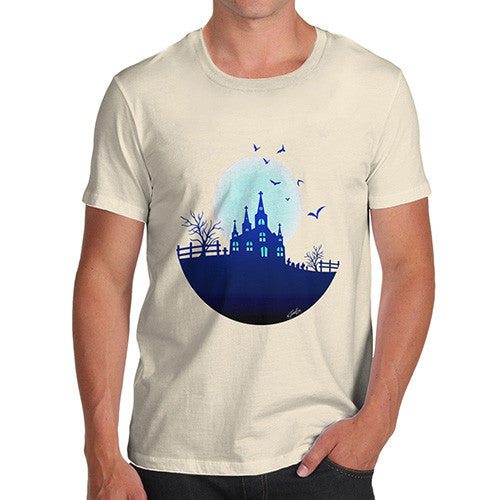 Men's Haunted Mansion On the Hill T-Shirt