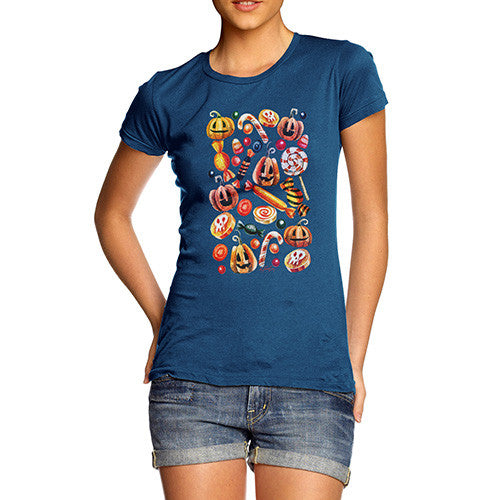 Women's Trick Or Treat Candy T-Shirt