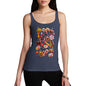 Women's Trick Or Treat Candy Tank Top