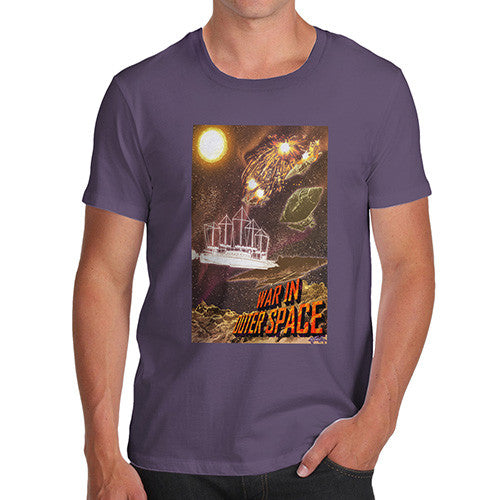 Men's War In Outer Space T-Shirt