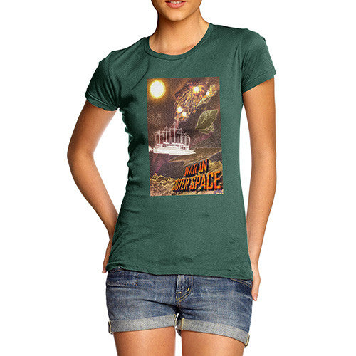 Women's War In Outer Space T-Shirt