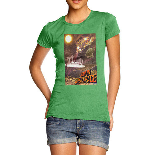 Women's War In Outer Space T-Shirt