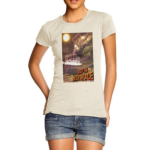 Women's War In Outer Space T-Shirt