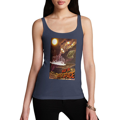 Women's War In Outer Space Tank Top