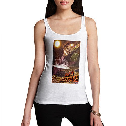 Women's War In Outer Space Tank Top