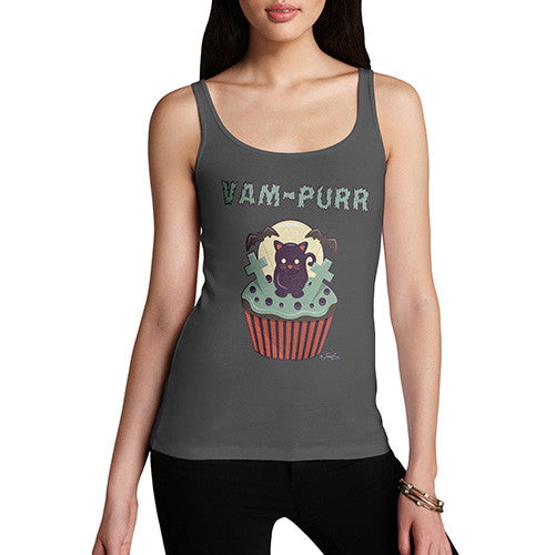 Women's Van Purr Cupcake Tank Top