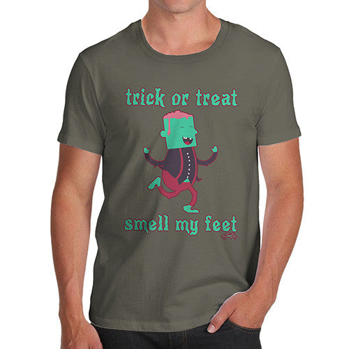 Men's Trick Or Treat Smell My Feet T-Shirt