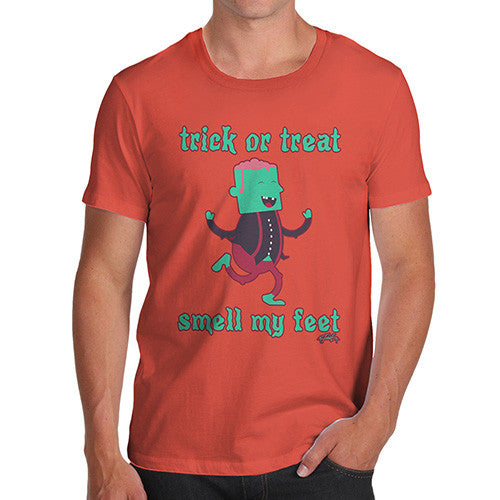 Men's Trick Or Treat Smell My Feet T-Shirt