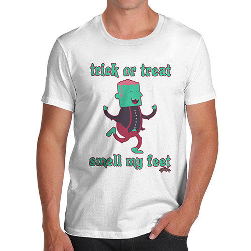 Men's Trick Or Treat Smell My Feet T-Shirt