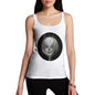 Women's Full Moon Skull Tree Tank Top