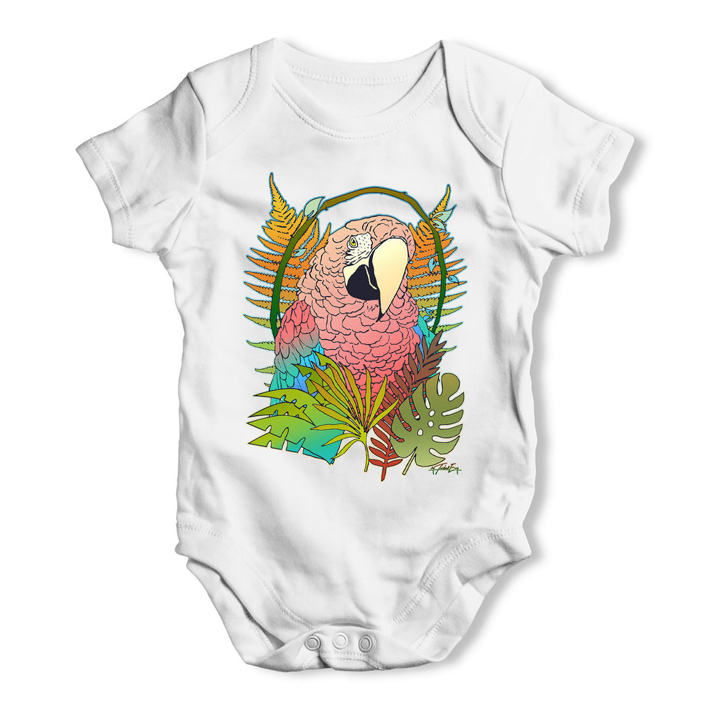 Rainbow Lorikeet Parrot Baby Grow Bodysuit