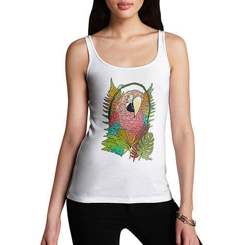 Women's Rainbow Lorikeet Parrot Tank Top