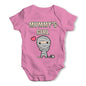 Scary Mummy's Girl Baby Grow Bodysuit