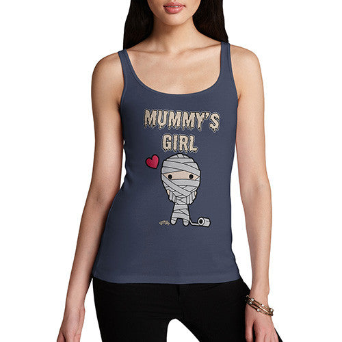 Women's Scary Mummy's Girl Tank Top