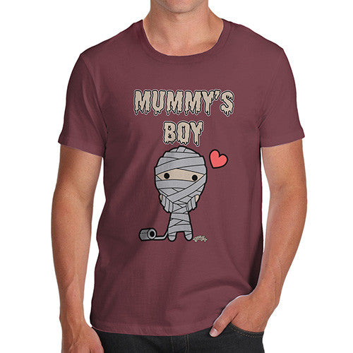 Men's Scary Mummy's Boy T-Shirt