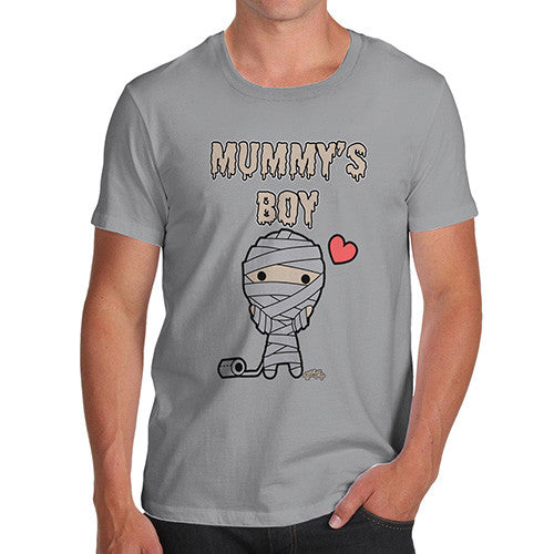 Men's Scary Mummy's Boy T-Shirt