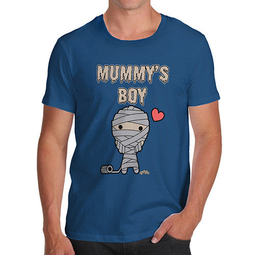 Men's Scary Mummy's Boy T-Shirt