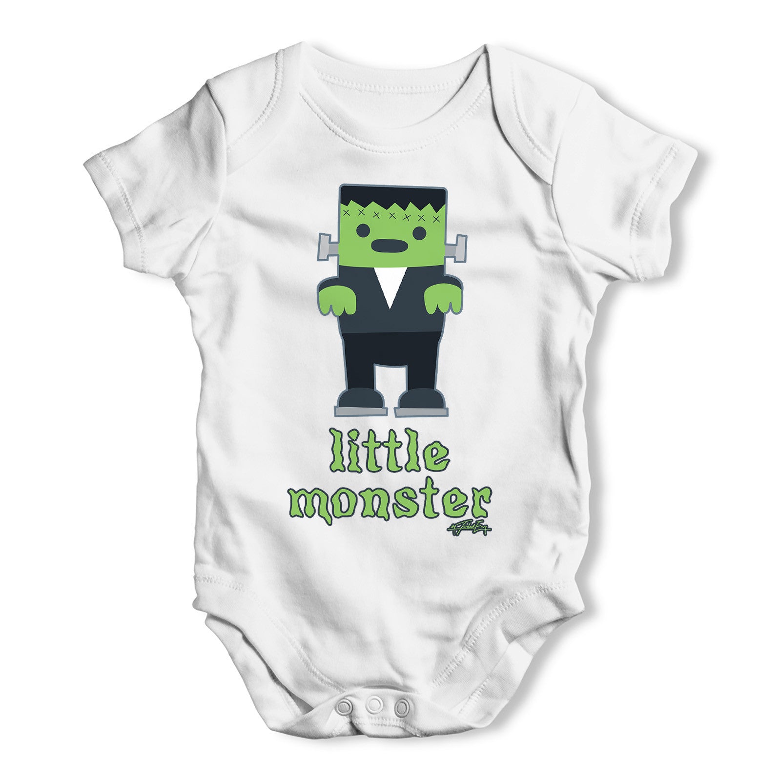 Little Monster Baby Grow Bodysuit