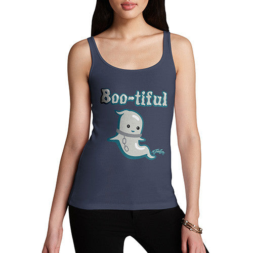 Women's Boo-tiful Ghost Tank Top