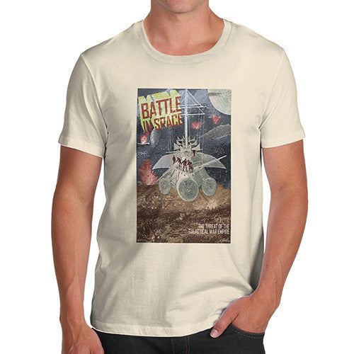 Men's Galactic Battle In Space T-Shirt