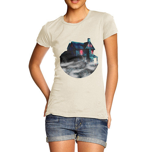 Women's Haunted House Beyond The Mist T-Shirt