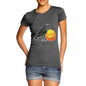 Women's Halloween Black Crow and Pumpkin T-Shirt