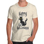 Men's Happy Halloween Black Cat T-Shirt