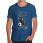 Men's Happy Halloween Black Cat T-Shirt