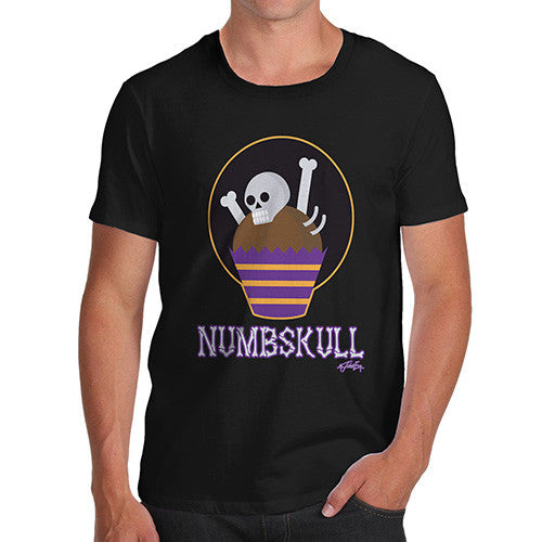 Men's Halloween Numbskull Skeleton T-Shirt