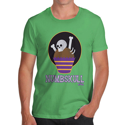 Men's Halloween Numbskull Skeleton T-Shirt