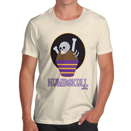 Men's Halloween Numbskull Skeleton T-Shirt