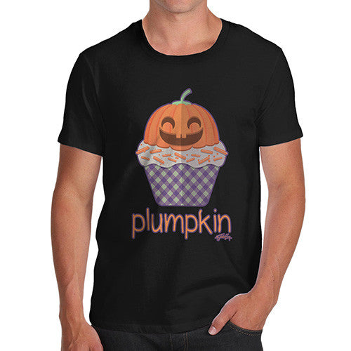 Men's Halloween Pumpkin Cupcake T-Shirt