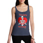 Women's Skeleton You Stole My Heart Tank Top