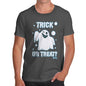 Men's Trick or Treat Spooky Ghost T-Shirt