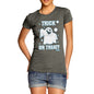 Women's Trick or Treat Spooky Ghost T-Shirt