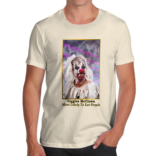 Men's Scary Giggles Mc Clown T-Shirt