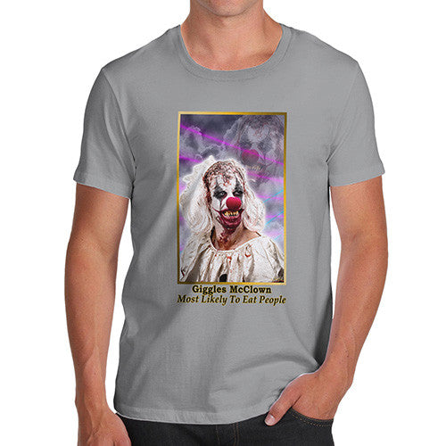 Men's Scary Giggles Mc Clown T-Shirt