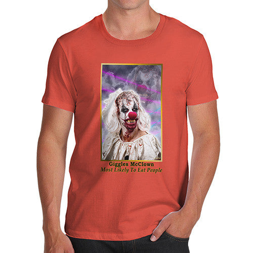 Men's Scary Giggles Mc Clown T-Shirt