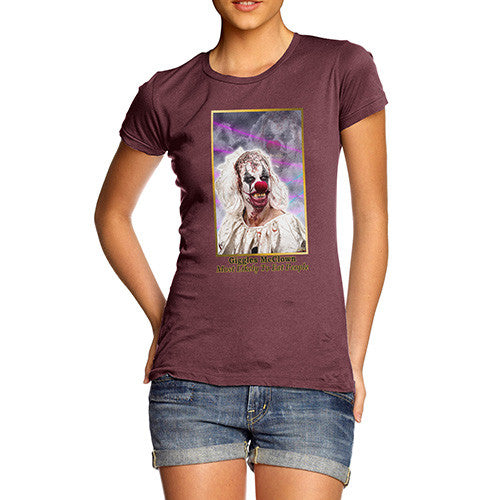 Women's Scary Giggles Mc Clown T-Shirt