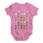 Sugar Candy Skulls Baby Grow Bodysuit