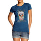 Women's Dia De Muertos Day Of The Dead Skull T-Shirt