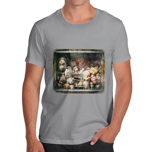 Men's Creepy Dolls Heads T-Shirt