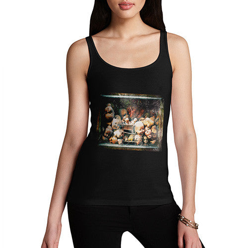 Women's Creepy Dolls Heads Tank Top