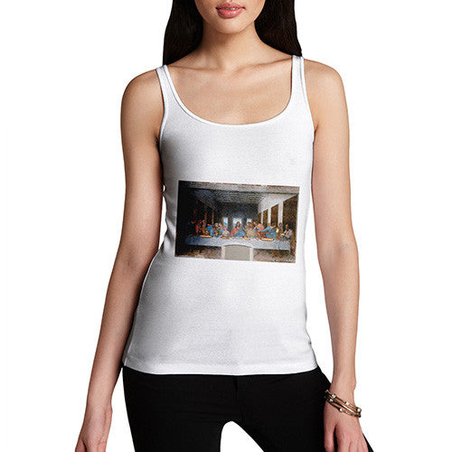 Women's Pizza Last Supper Tank Top